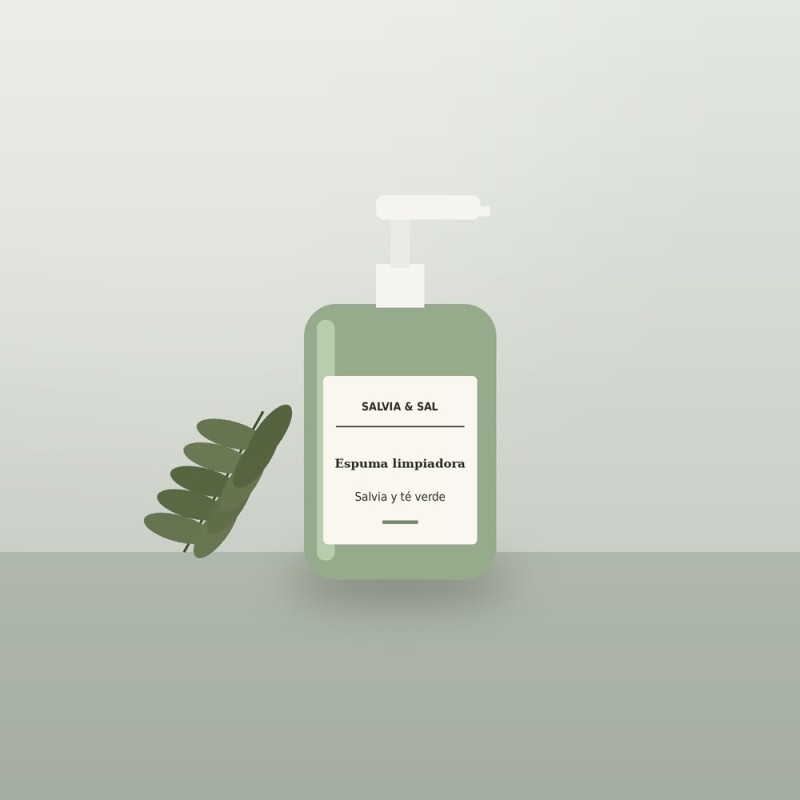 Sage & Green Tea Foaming Cleanser