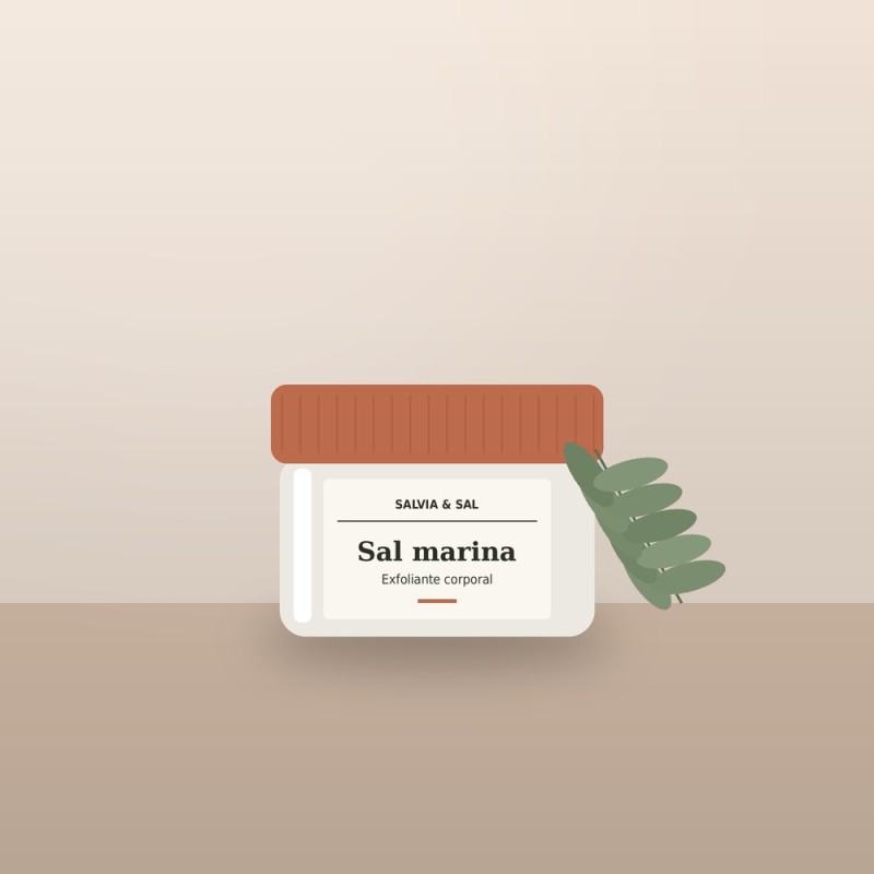 Exfoliante Corporal de Sal Marina
