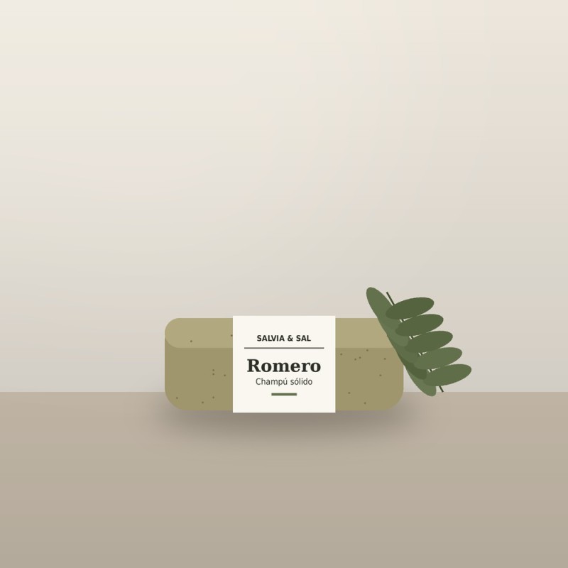 Champú Sólido de Romero